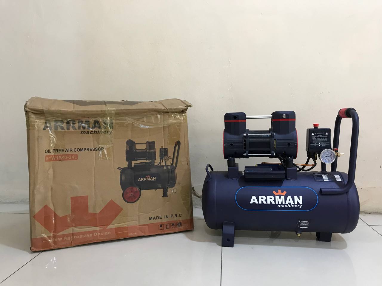 ARRMAN 835W 24L Compressor 8Bar