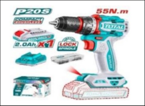 Compact Brushless Cordless Drill 20V